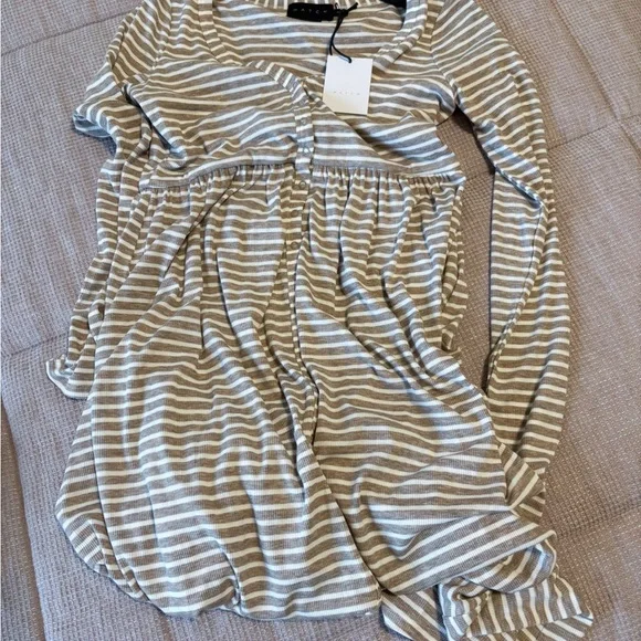 Hatch The Softest Rib Nursing Dress - Picture 3 of 4